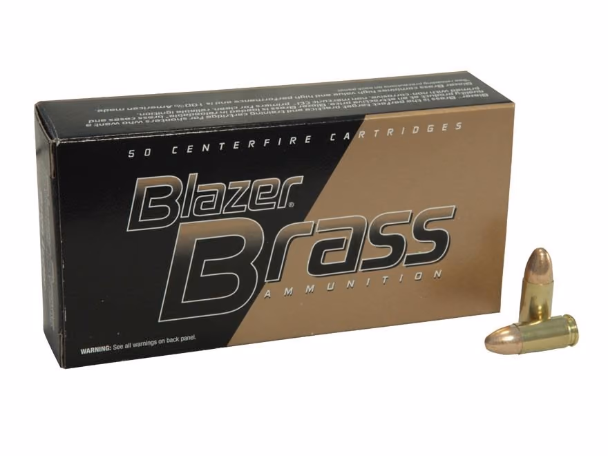 CCI Blazer Brass 9mm Luger Ammo 124 Grain Full Metal Jacket $10.49 28 CCI Blazer Brass 9mm Luger Ammo 115 Grain Full Metal Jacket CCI Blazer Brass 9mm Luger Ammo 115 Grain Full Metal Jacket CCI Blazer Brass 9mm Luger Ammo 124 Grain Full Metal Jacket $10.49