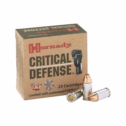 Hornady Critical Defense 380 ACP AUTO Ammo 90 Grain FTX Hornady Critical Defense 380 ACP Auto Ammo 90 Grain FTX $16.99